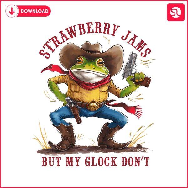 sniper-frog-strawberry-jams-but-my-glock-dont-png