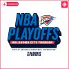 nba-playoffs-oklahoma-city-thunder-svg