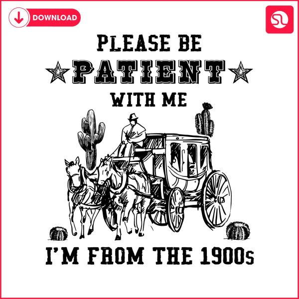 please-be-patient-with-me-horse-wagon-svg