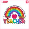 glitter-teacher-rainbow-pencil-png