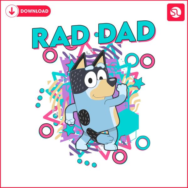 bluey-rad-dad-fathers-day-svg