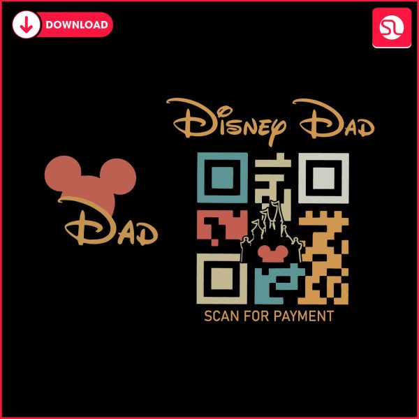 disney-dad-scan-for-payment-svg