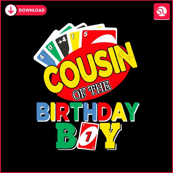 cousin-of-the-uno-birthday-boy-uno-svg