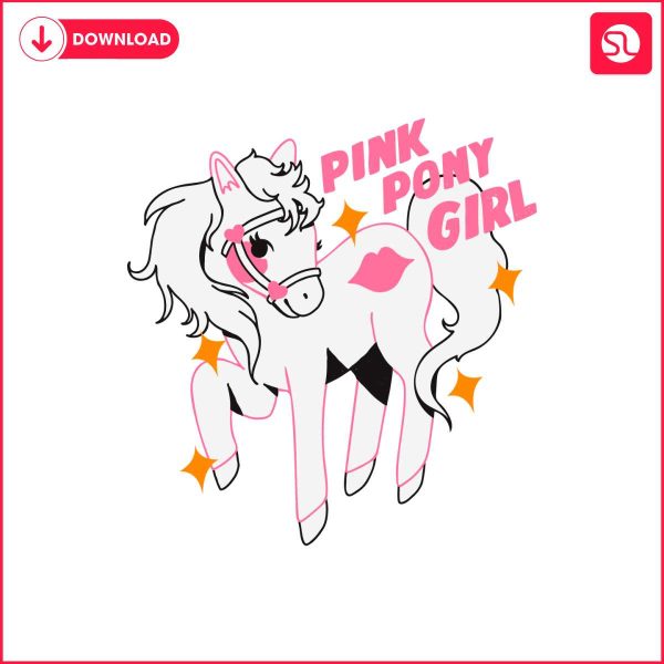pink-pony-girl-pink-pony-club-chappell-roan-svg