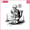 doing-dad-shit-skeleton-mobile-phone-svg