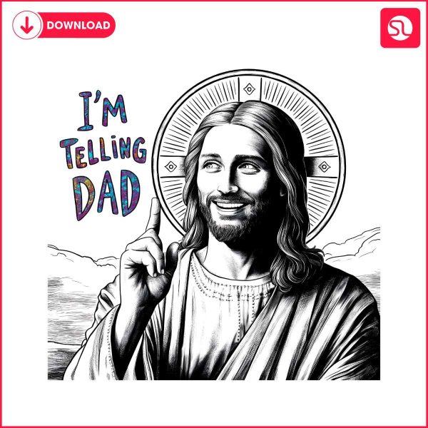 im-telling-dad-jesus-hola-png