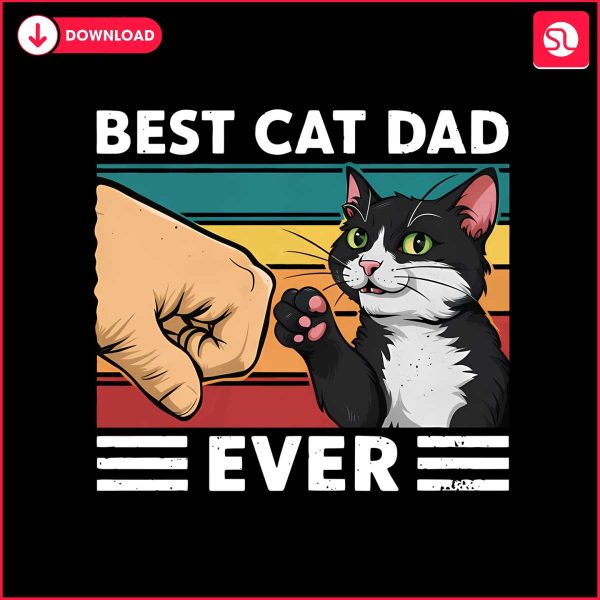 funny-best-cat-dad-ever-fist-bump-png