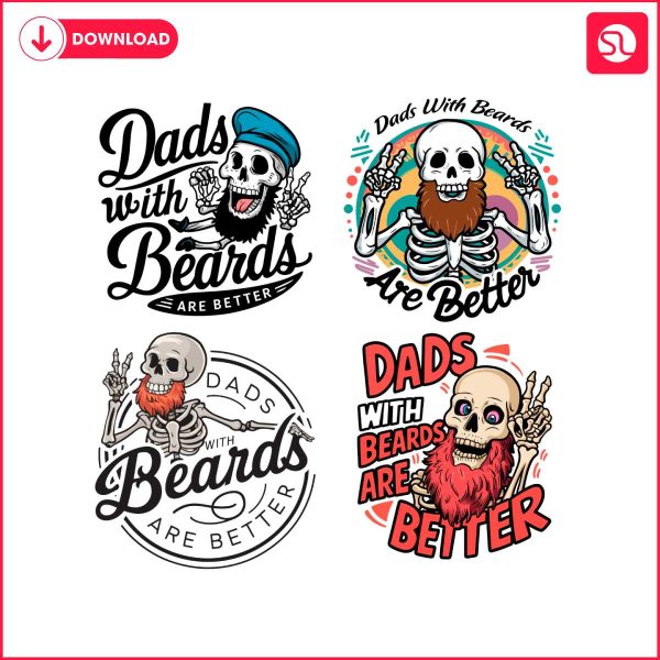 dads-with-beards-are-better-svg-bundle