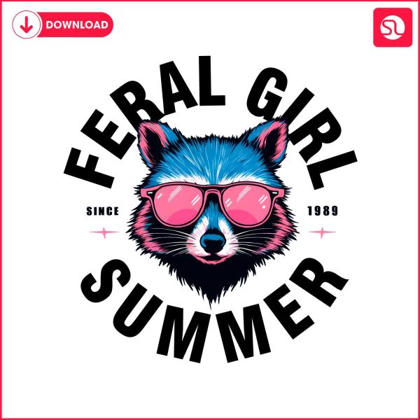 feral-girl-summer-since-1989-png