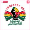 property-of-nobody-juneteenth-svg