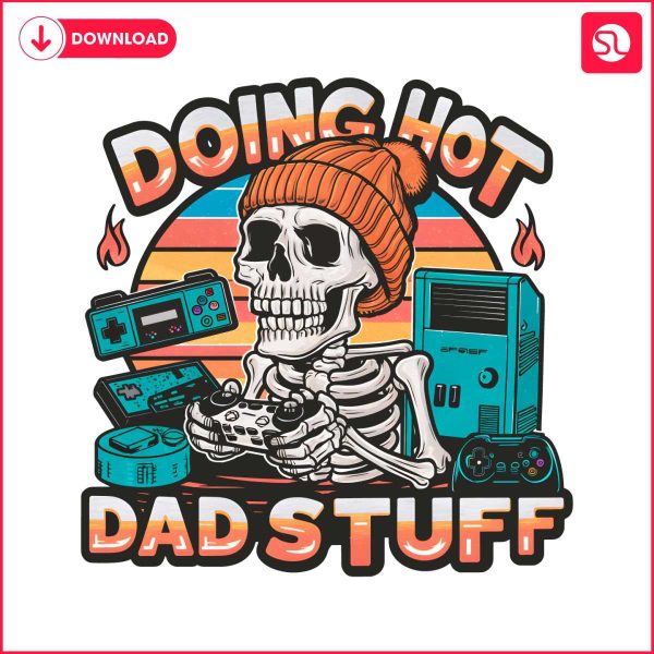 doing-hot-dad-stuff-skeleton-png