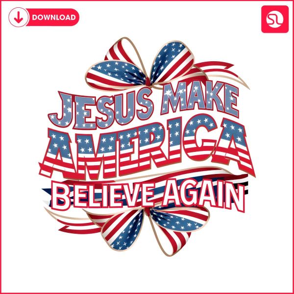 jesus-make-america-believe-again-bow-tie-png