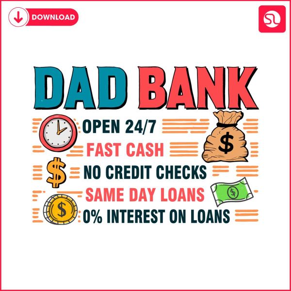 dad-bank-fast-cash-no-credits-checks-svg