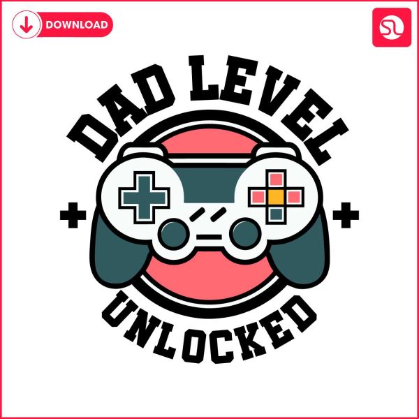 dad-level-unlocked-funny-gamer-dad-svg