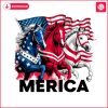 merica-horse-4th-of-july-usa-flag-png