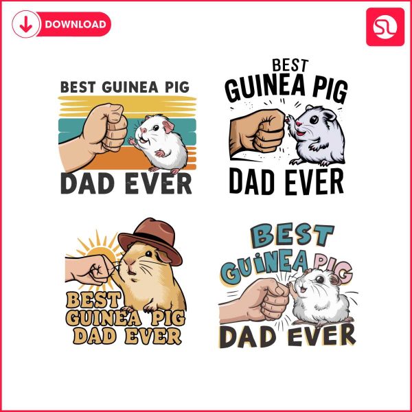 best-guinea-pig-dad-ever-svg-bundle