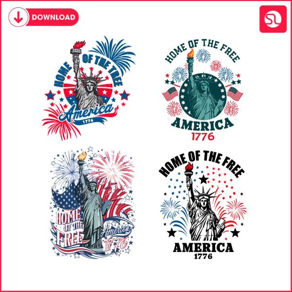 home-of-the-free-america-1776-svg-svg-png-bundle
