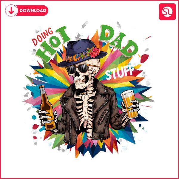 doing-hot-dad-stuff-skull-daddy-beer-png