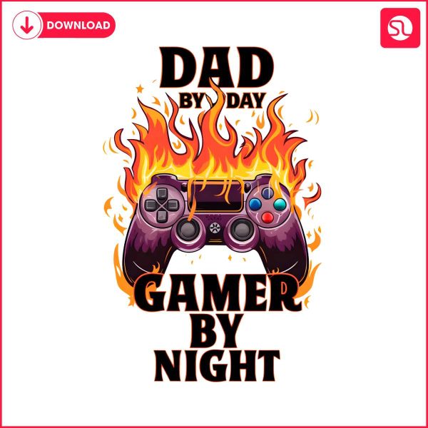 dad-by-day-gamer-by-night-funny-dad-life-png