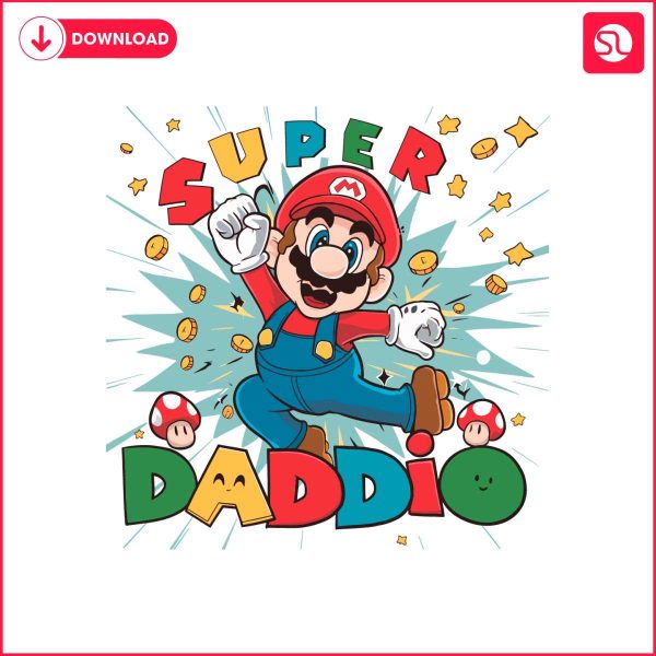 funny-super-daddio-mario-cartoon-svg