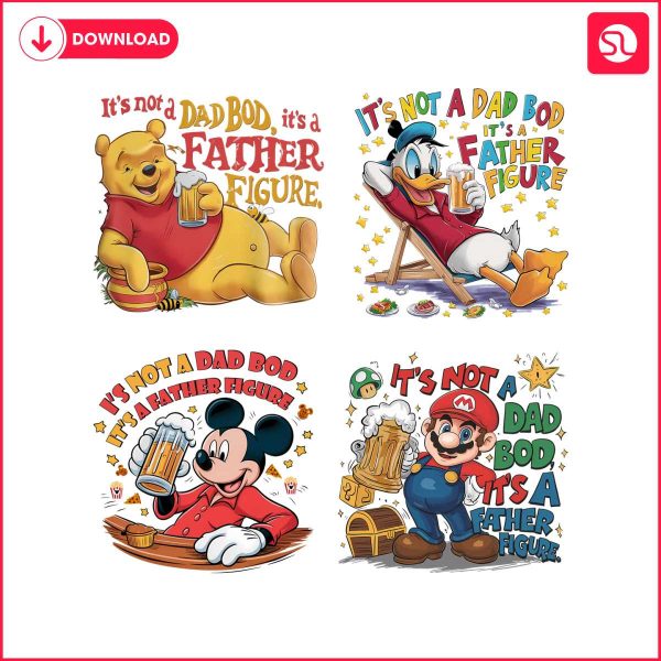 its-not-a-dad-bod-its-a-father-figure-cartoon-png-bundle