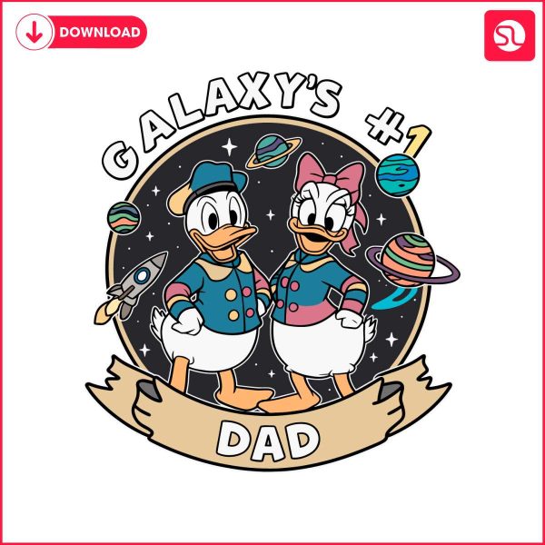 galaxys-dad-donald-and-daisy-duck-svg