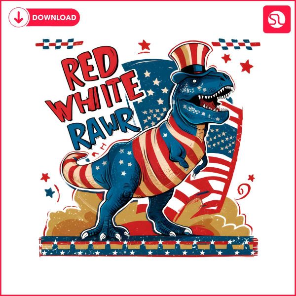 red-white-and-rawr-patriotic-dinosaur-png