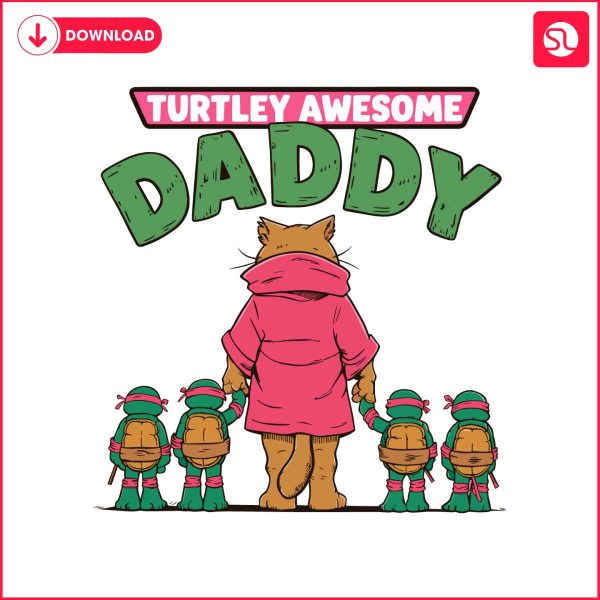 retro-turtley-awesome-daddy-svg