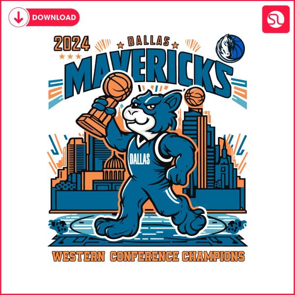 2024-dallas-mavericks-western-conference-champions-svg