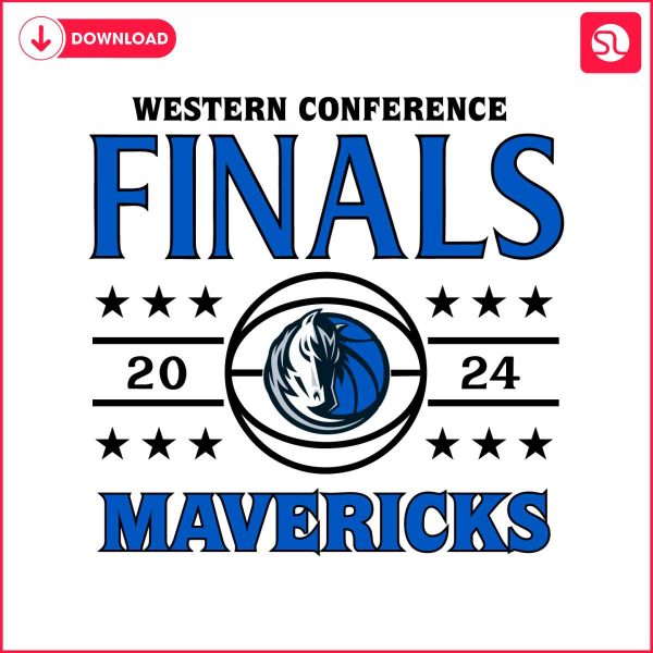 western-conference-finals-mavericks-2024-svg