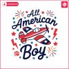 all-american-boy-airplane-independence-day-svg