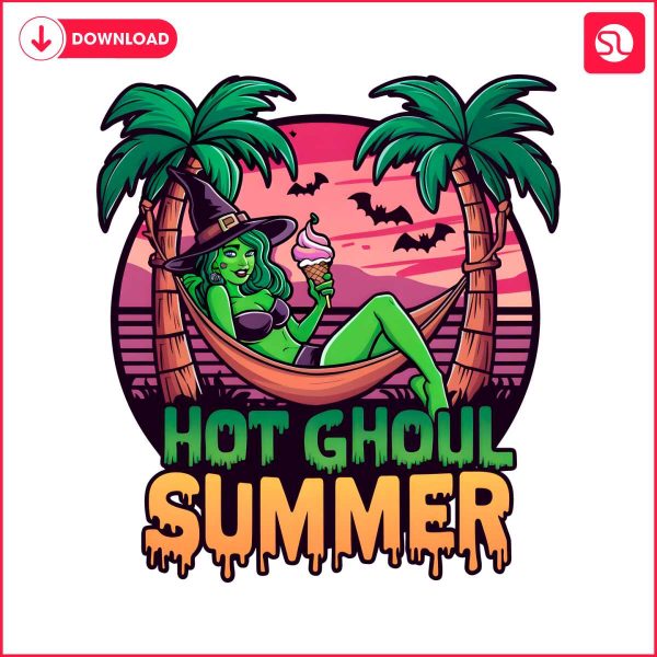 hot-ghoul-summer-spooky-season-png