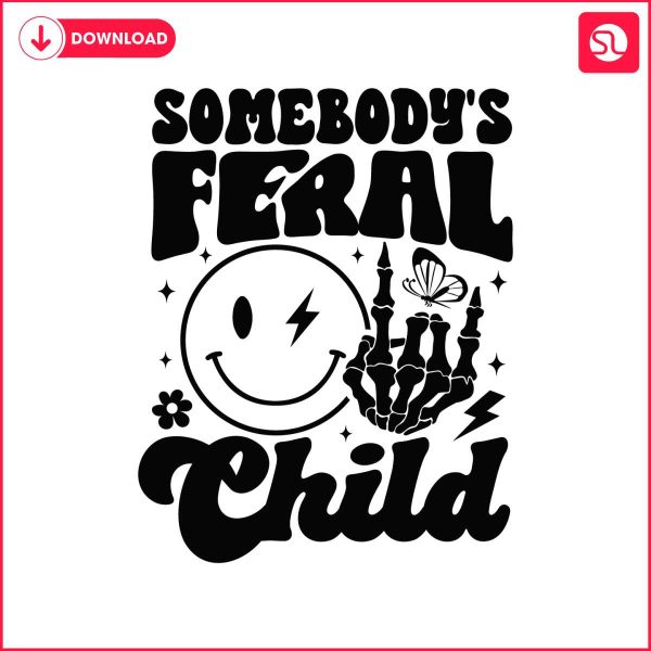 somebodys-feral-child-smiley-face-svg