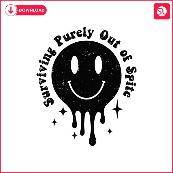 surviving-purely-out-of-spite-melting-face-svg