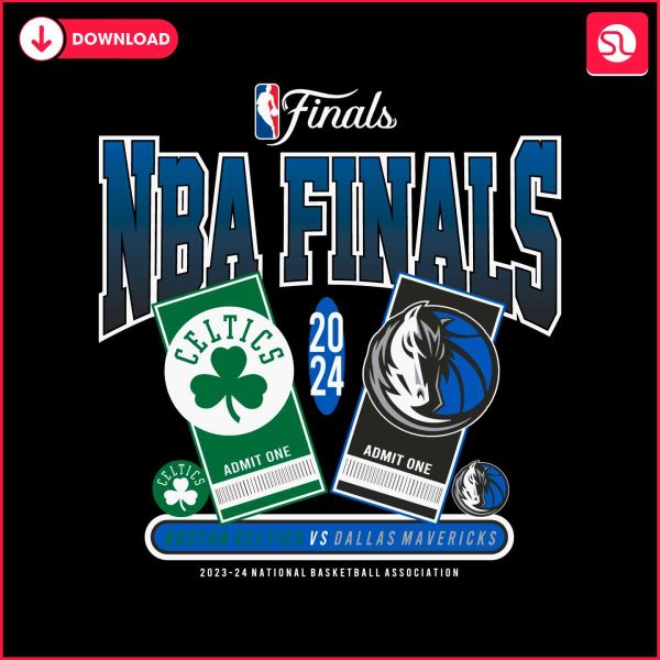 boston-celtics-vs-dallas-mavericks-2024-nba-finals-svg