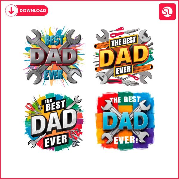 best-dad-ever-happy-fathers-day-png-bundle