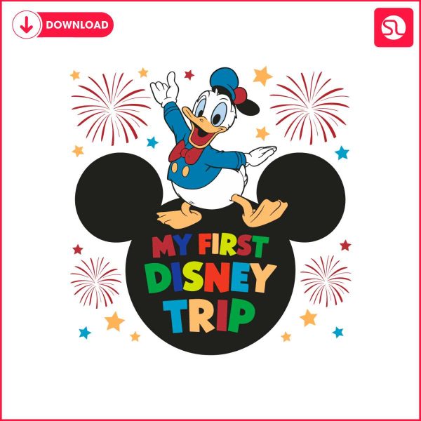 donald-duck-my-first-disney-trip-svg