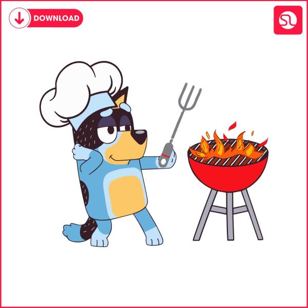 bluey-bandit-bbq-funny-fathers-day-svg