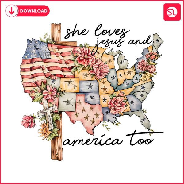 she-loves-jesus-and-america-too-floral-map-png