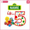 custom-sesame-street-5th-birthday-png