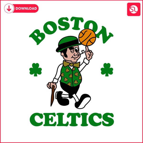 boston-celtics-mascot-lucky-the-leprechaun-svg