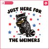 vintage-just-here-for-the-wieners-racoon-american-flag-svg