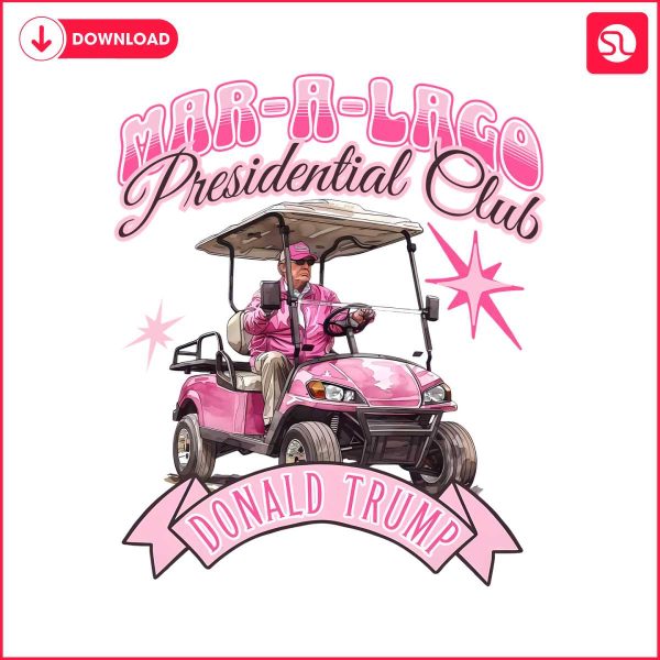 golf-cart-mar-a-lago-presidential-club-donald-trump-png