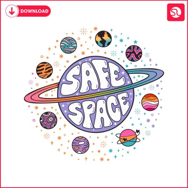 retro-safe-space-lgbtq-support-svg