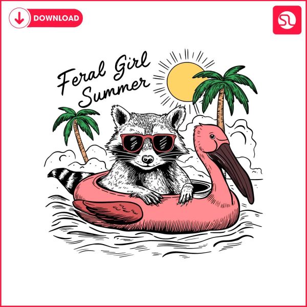 funny-raccoon-feral-girl-summer-vacation-svg