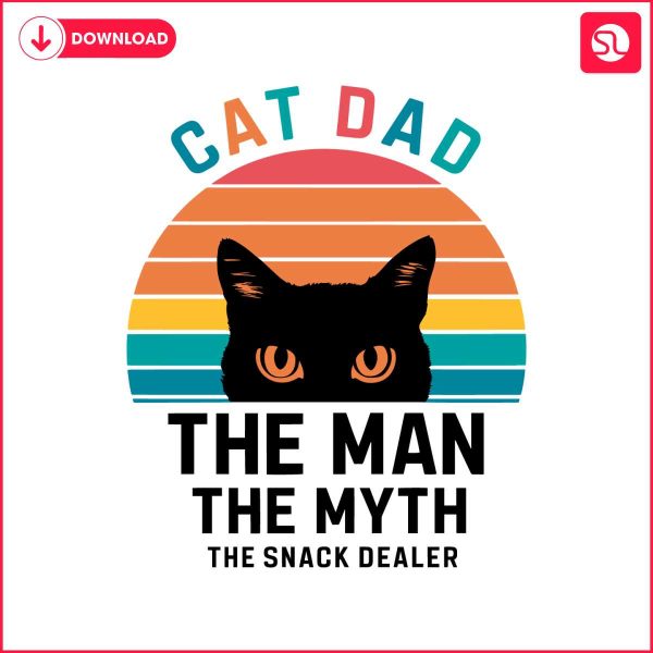 vintage-cat-dad-the-man-the-myth-svg
