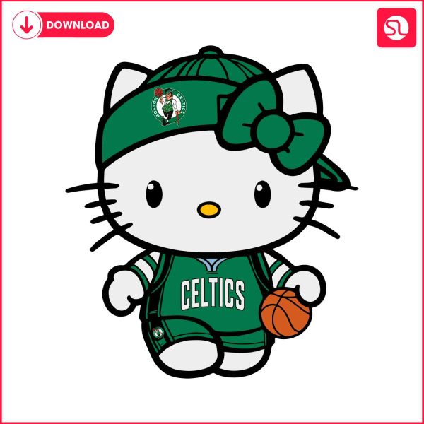 hello-kitty-boston-celtics-nba-basketball-svg