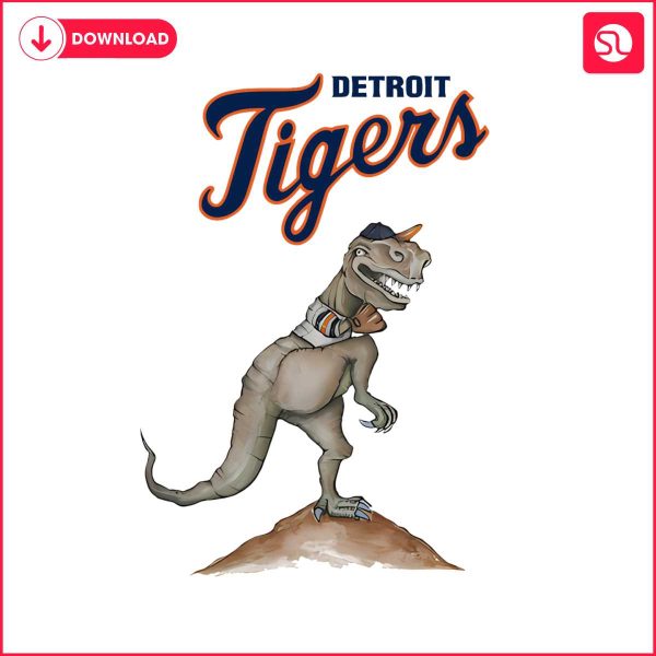 detroit-tigers-dinosaur-playing-baseball-png