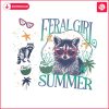 feral-girl-summer-raccoon-sea-vibe-png