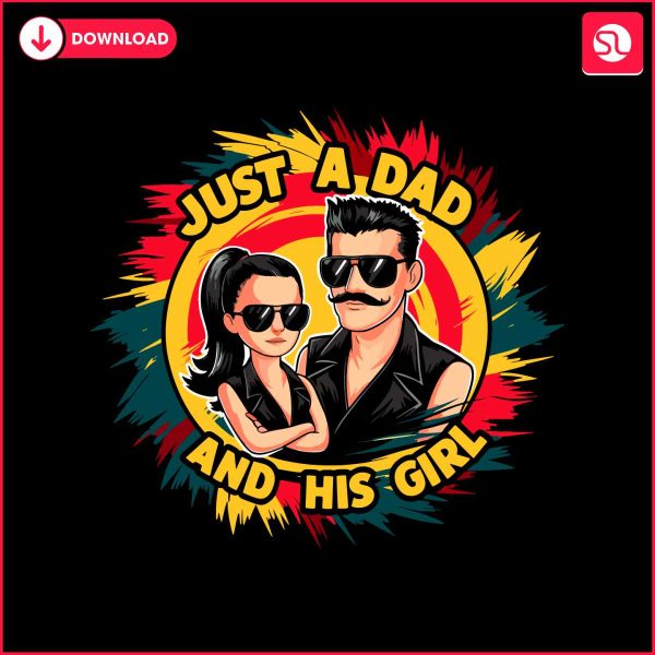 retro-just-a-dad-and-his-girl-svg